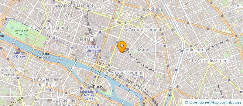 localisation de l'entreprise SOLEIL OBLIQUE RECORDS  PARIS