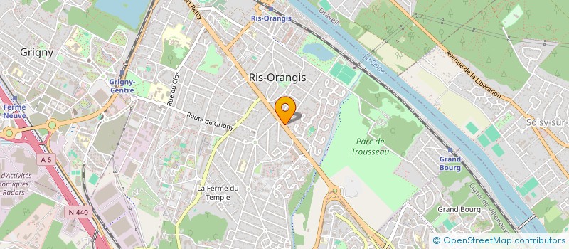 localisation de l'entreprise SOLEIL PAREIL à RIS-ORANGIS