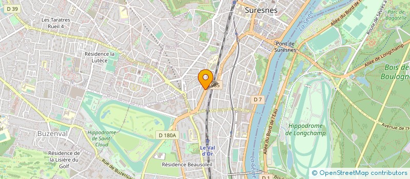 localisation de l'entreprise SOLEIL PLUS à SURESNES