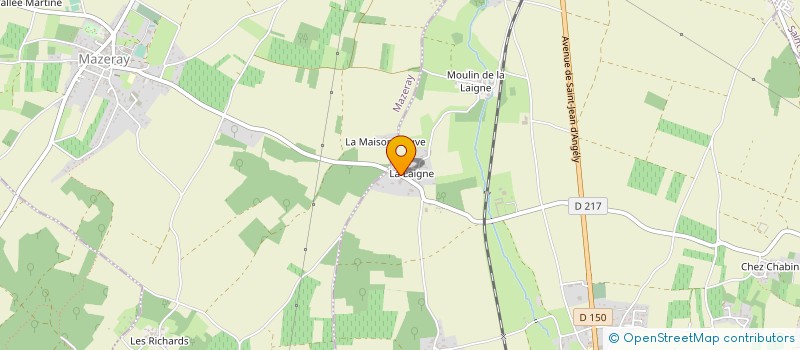 localisation de l'entreprise SOLEIL PROPERTIES  ASNIERES-LA-GIRAUD