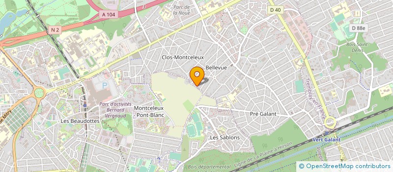 localisation de l'entreprise SOLEIL RESID à VILLEPINTE