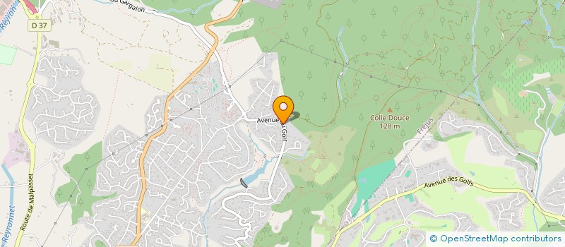 localisation de l'entreprise SOLEIL ROUGE à FREJUS