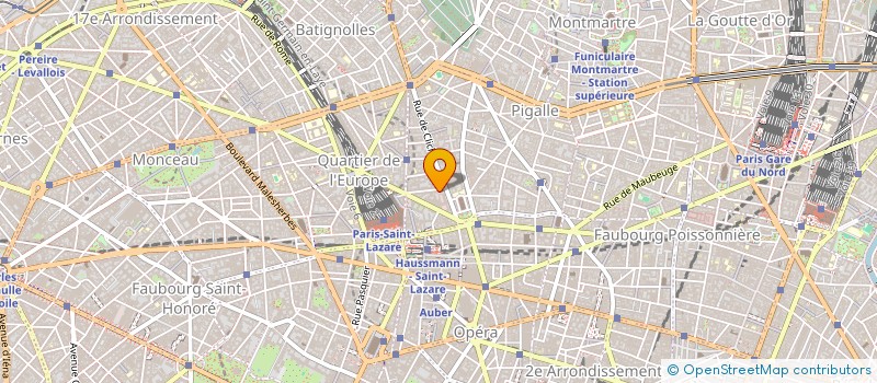 localisation de l'entreprise SOLEIL ROUGE  PARIS