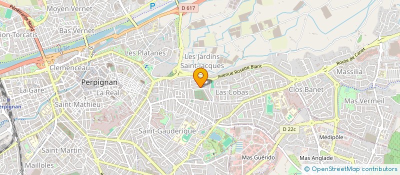 localisation de l'entreprise SOLEIL ROY à PERPIGNAN