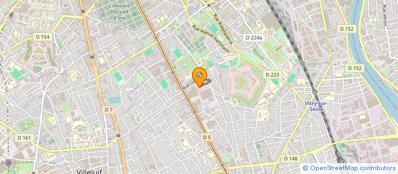 localisation de l'entreprise SOLEIL SANTE  VITRY-SUR-SEINE