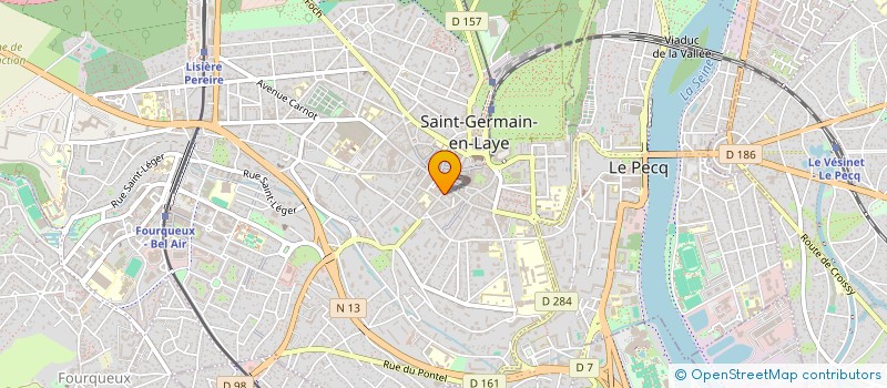localisation de l'entreprise SOLEIL SANTE BEAUTE à SAINT-GERMAIN-EN-LAYE