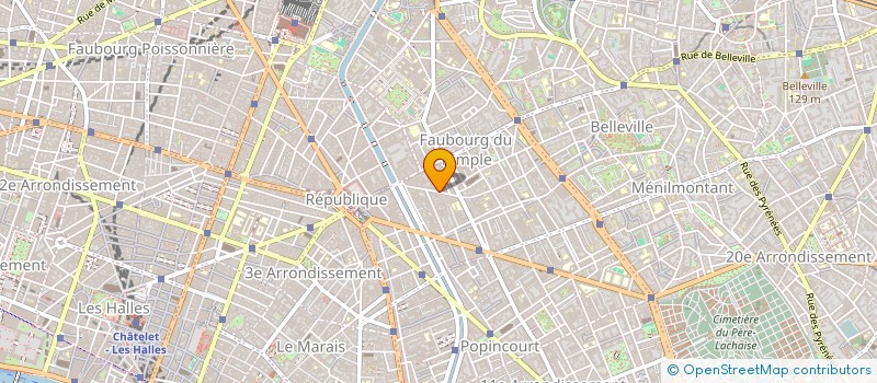 localisation de l'entreprise SOLEIL STAR  PARIS