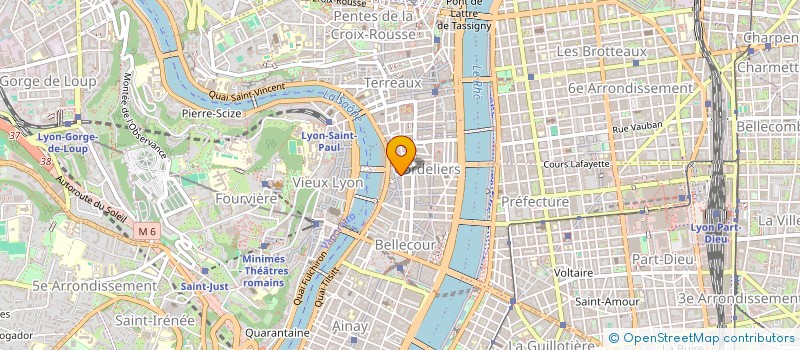 localisation de l'entreprise SOLEIL TUPIN à LYON