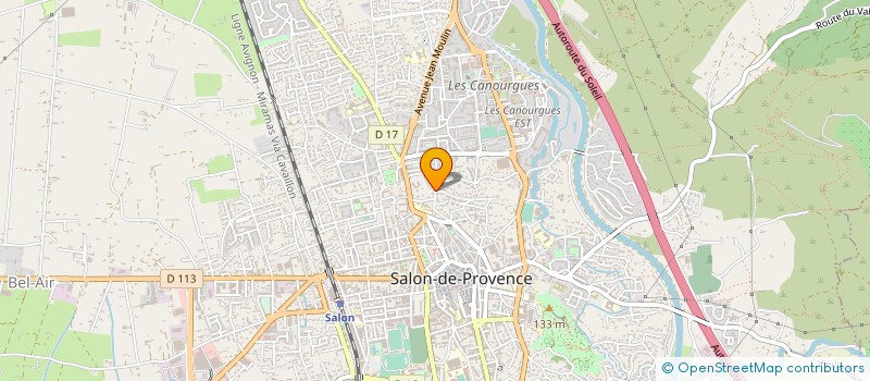 localisation de l'entreprise SOLEIL VACANCES LOISIRS  SALON-DE-PROVENCE