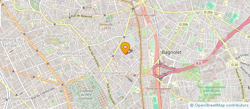 localisation de l'entreprise SOLEIL VERT PRODUCTION  PARIS