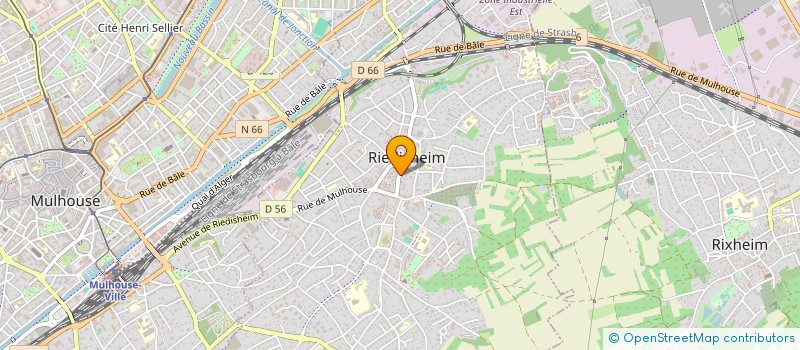 localisation de l'entreprise SOLEIL VERT SCHALLER SAS  RIEDISHEIM