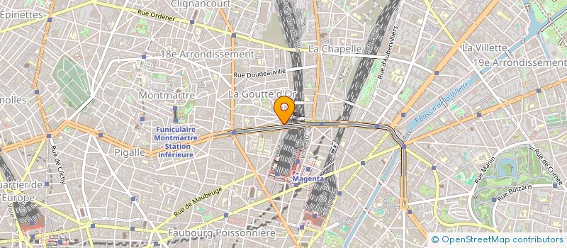 localisation de l'entreprise SOLEIL VOYAGES SOLEIL TOURS  PARIS