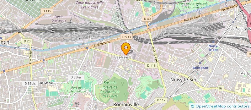 localisation de l'entreprise SOLEILECHO à ROMAINVILLE