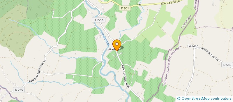 localisation de l'entreprise SOLEILLADE  BEAULIEU