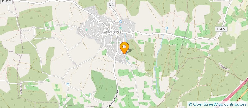 localisation de l'entreprise SOLEILLAN  CABRIERES