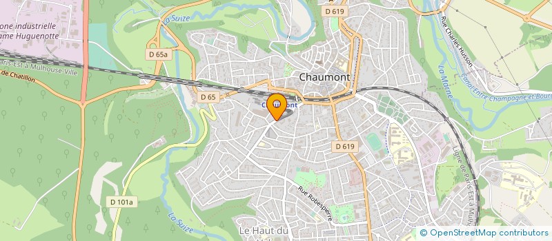 localisation de l'entreprise SOLEILLEBEAU à CHAUMONT
