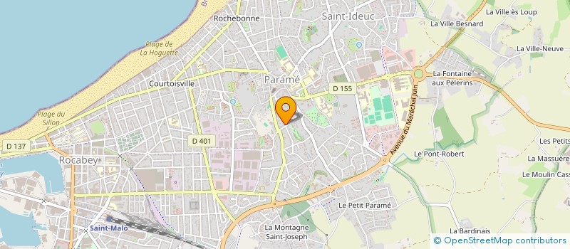 localisation de l'entreprise SOLEILLEVANT à SAINT-MALO