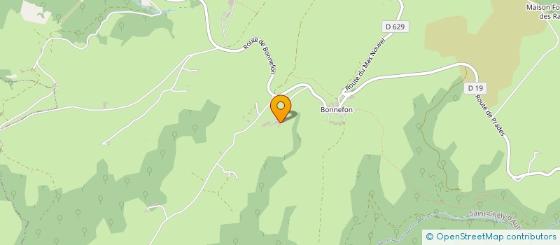 localisation de l'entreprise SOLELHA  SAINT-CHELY-D'AUBRAC