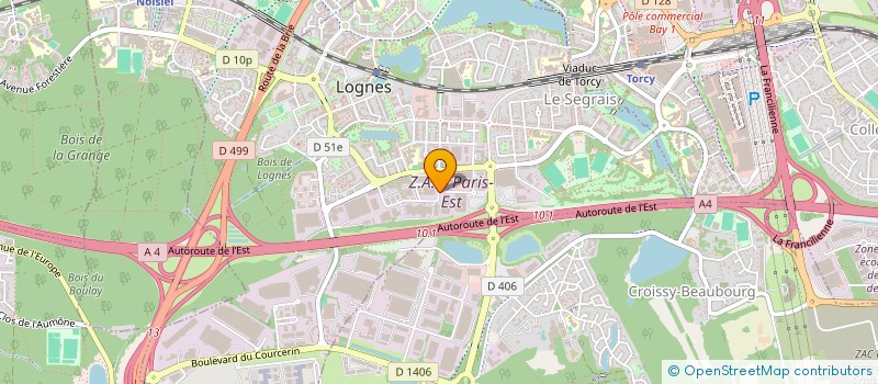 localisation de l'entreprise SOLELUX FORMATION à LOGNES