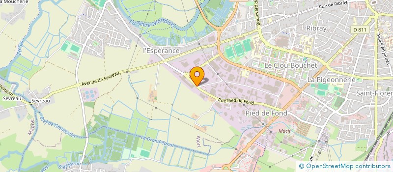 localisation de l'entreprise SOLEM 2017 à NIORT