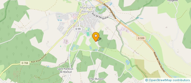 localisation de l'entreprise SOLEM  MAREUIL EN PERIGORD