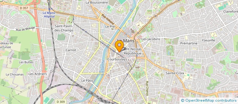 localisation de l'entreprise SOLEM8TE  LE MANS