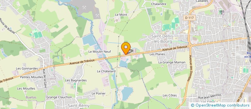 localisation de l'entreprise SOLEMBRA COTE D'AZUR à SAINT-DENIS-LES-BOURG