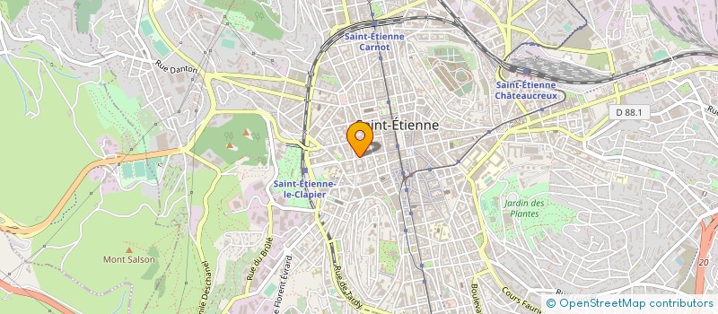 localisation de l'entreprise SOLEMI GROUP  SAINT-ETIENNE