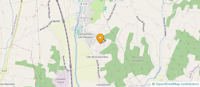 localisation de l'entreprise SOLEMIA  CLERIEUX