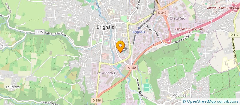 localisation de l'entreprise SOLEMN  OULLINS-PIERRE-BENITE