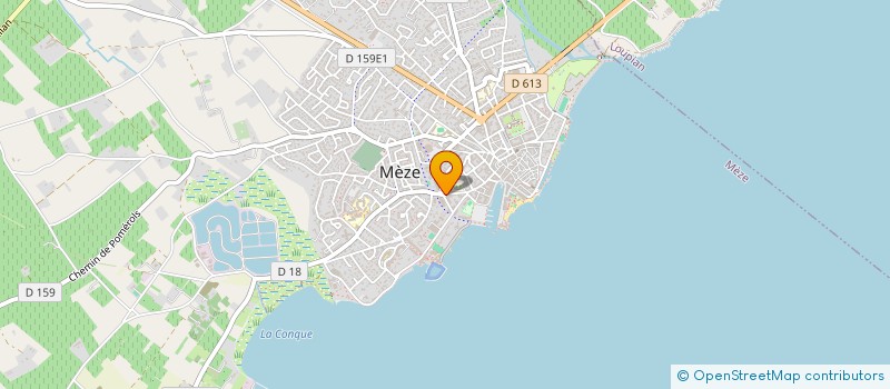 localisation de l'entreprise SOLEMP PHOTOVOLTAIQUE à MEZE