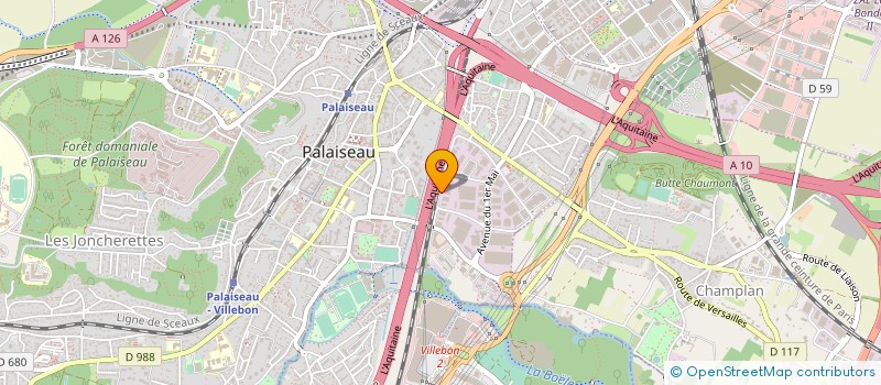 localisation de l'entreprise SOLEMS  SAINT-MICHEL-SUR-ORGE