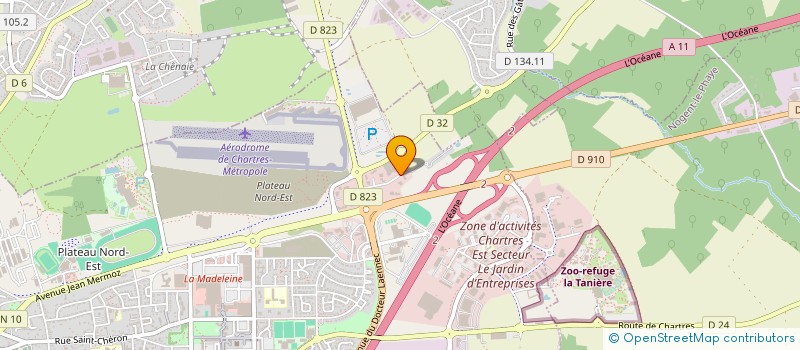 localisation de l'entreprise SOLEN PARTICIPATIONS à CHARTRES