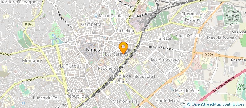 localisation de l'entreprise SOLEN SCI à NIMES