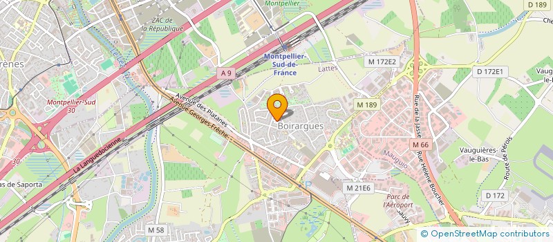 localisation de l'entreprise SOLENCENAS à LATTES