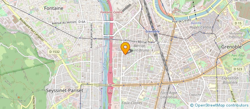 localisation de l'entreprise SOLENCIEL à GRENOBLE