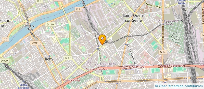 localisation de l'entreprise SOLENDI à SAINT-OUEN-SUR-SEINE