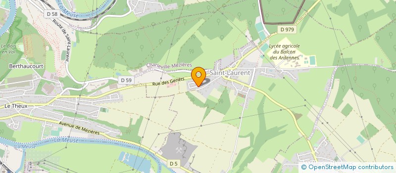 localisation de l'entreprise SOLENE  SAINT-LAURENT