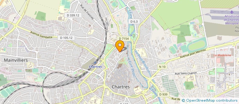 localisation de l'entreprise SOLENE à CHARTRES