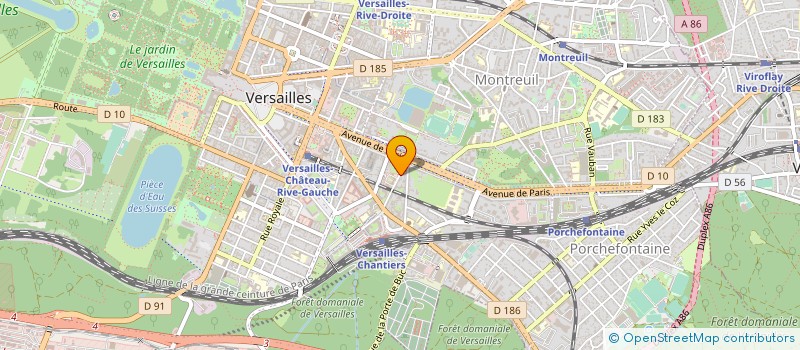 localisation de l'entreprise SOLENE  SAINT-CYR-L'ECOLE