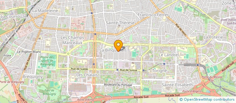 localisation de l'entreprise SOLENE  RENNES