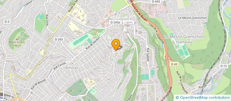 localisation de l'entreprise SOLENE CAPITAL  ROUEN