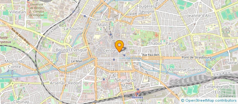 localisation de l'entreprise SOLENE EDEN à RENNES