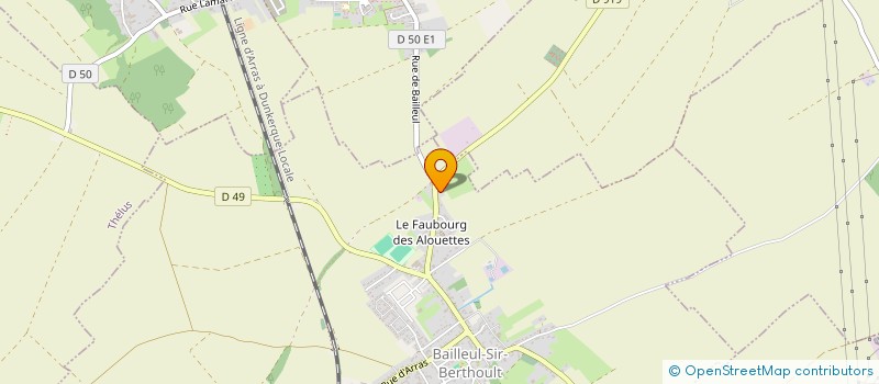 localisation de l'entreprise SOLENE II  BAILLEUL-SIR-BERTHOULT