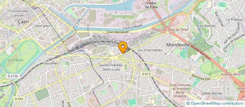 localisation de l'entreprise SOLENE LAINE HOLDING  BRETTEVILLE-SUR-ODON