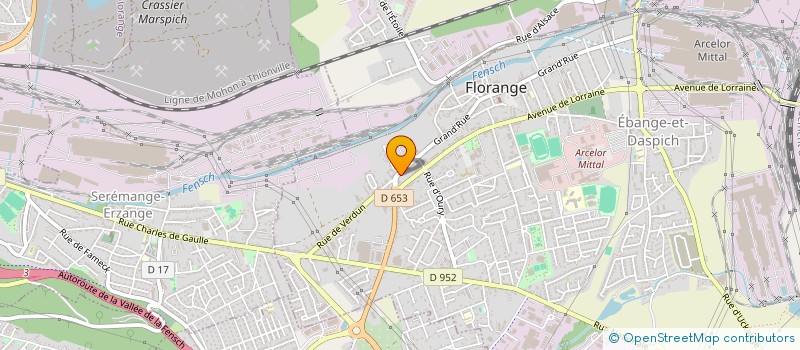 localisation de l'entreprise SOLENEETCOLINE  FLORANGE