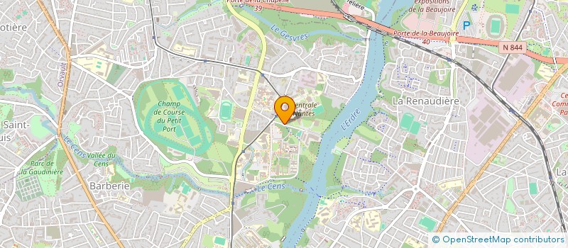 localisation de l'entreprise SOLENEOS à NANTES