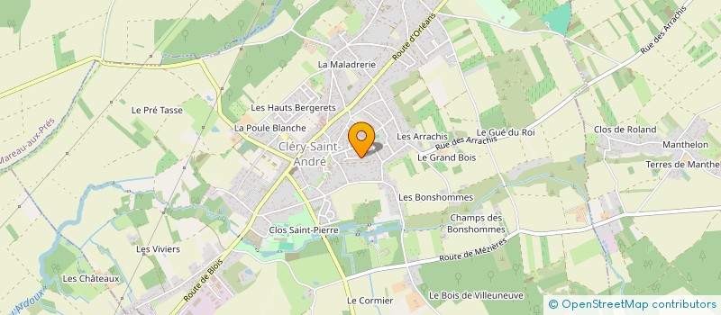 localisation de l'entreprise SOLENIUM à CLERY-SAINT-ANDRE