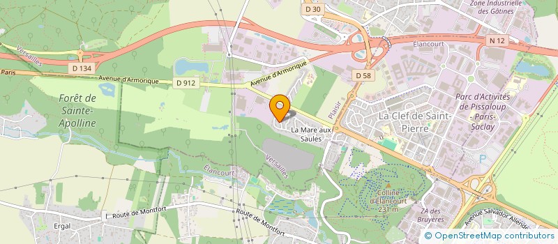 localisation de l'entreprise SOLENNALEX  PLAISIR