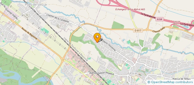 localisation de l'entreprise SOLENNE FREY  LESCAR